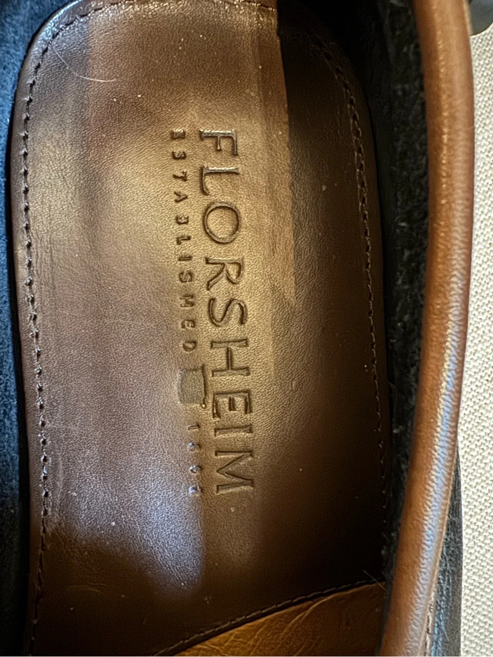 Florsheim loafers size 12